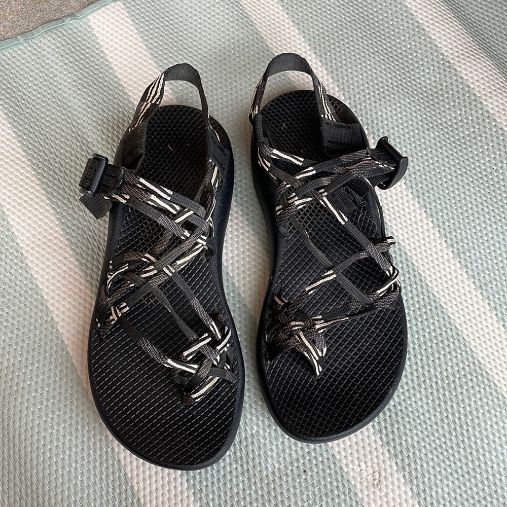 Women’s Black Chaco Sandals Size 10
